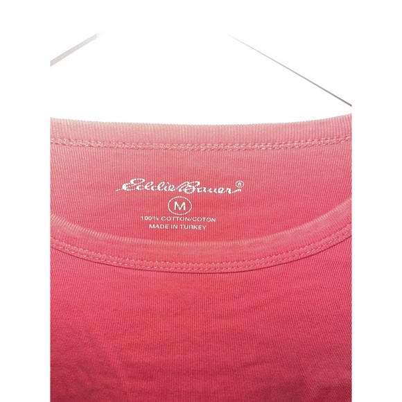 Women Ladies Blouse Long Sleeves Eddie Bauer Size Medium - Picture 2 of 3